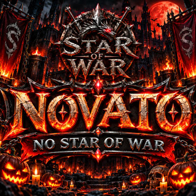 Pôster Gótico de Halloween Star of War